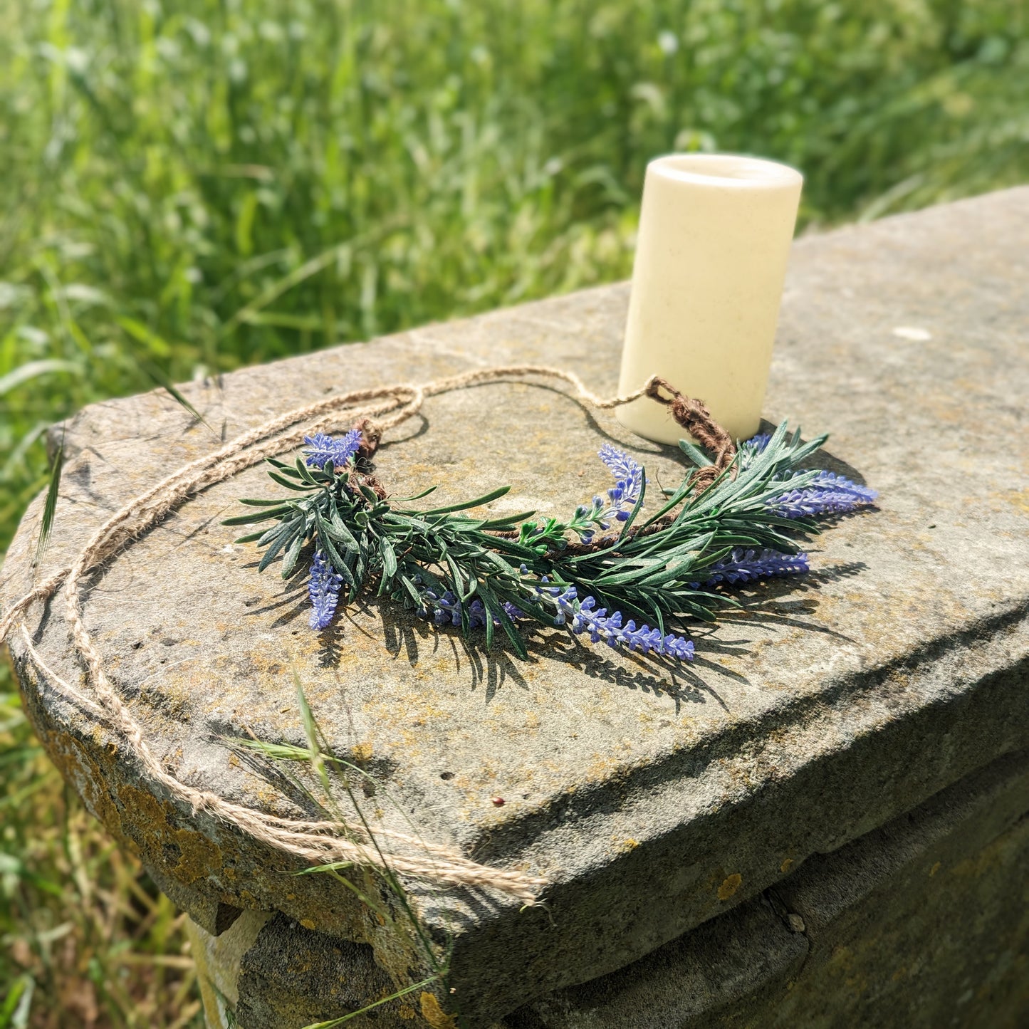 Lavender & Rosemary Half Crown