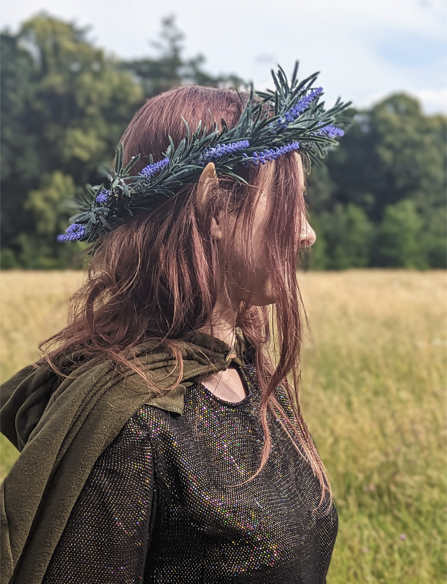 Lavender & Rosemary Crown