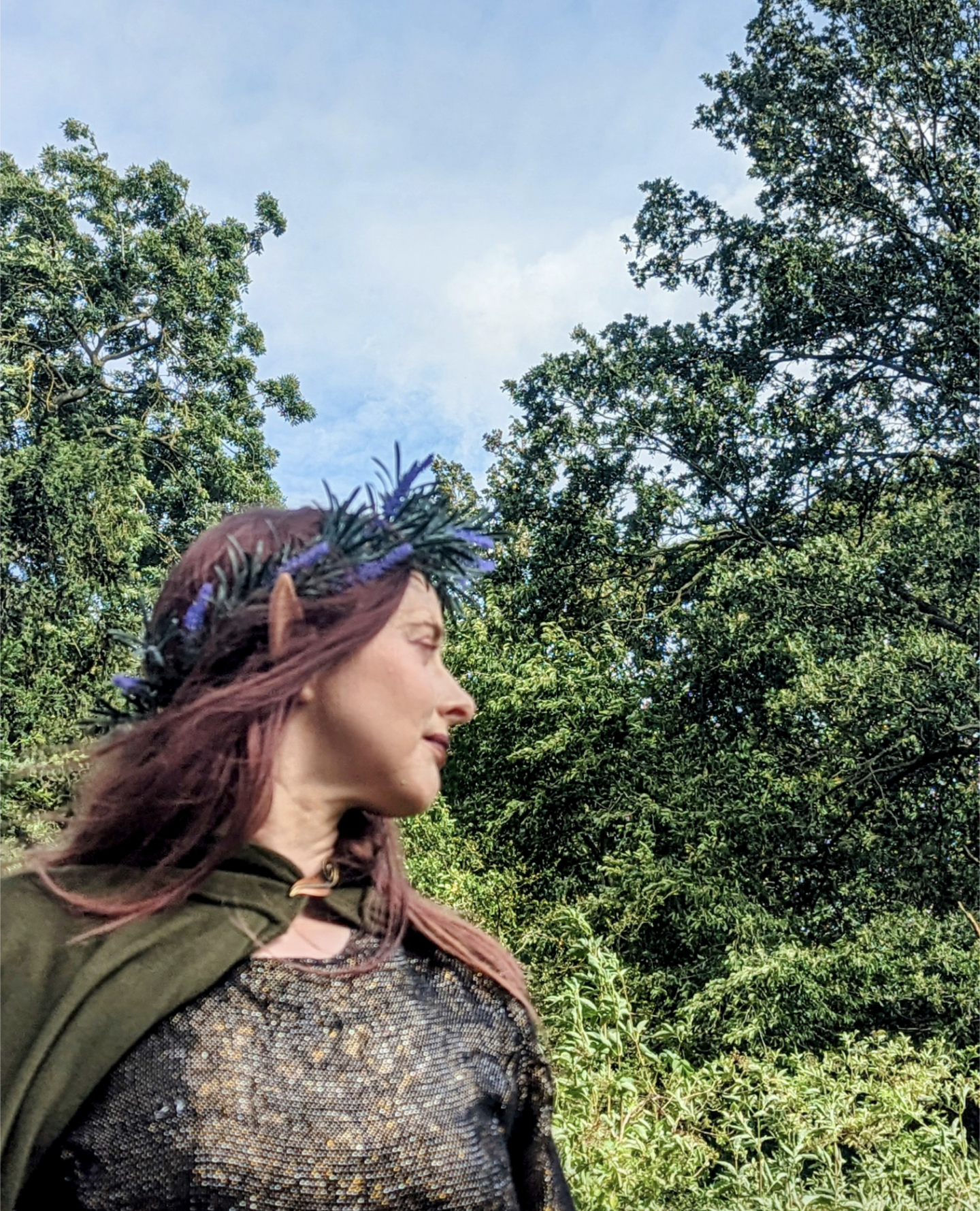 Lavender & Rosemary Crown