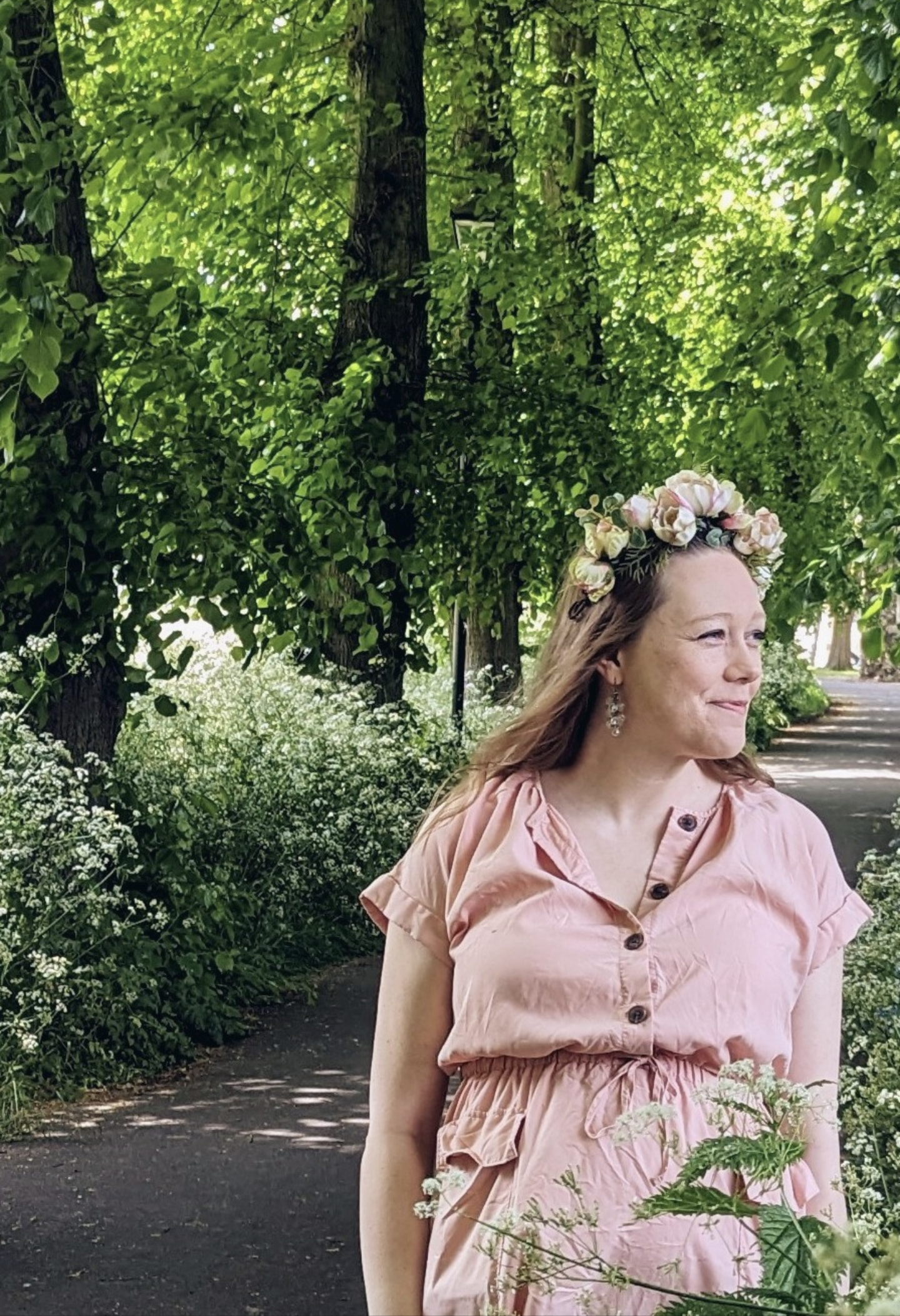 Rose Half Crown