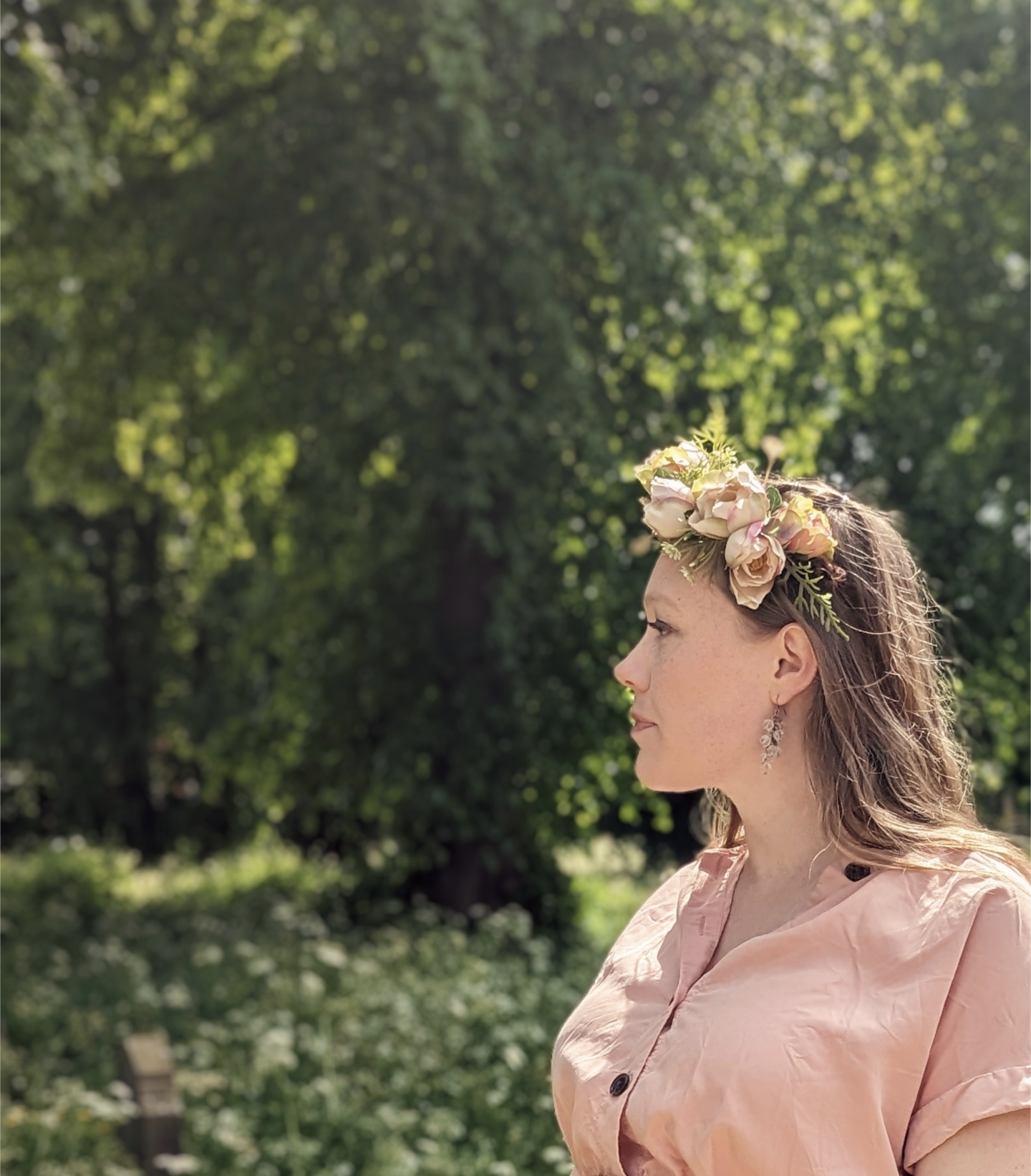 Rose Half Crown