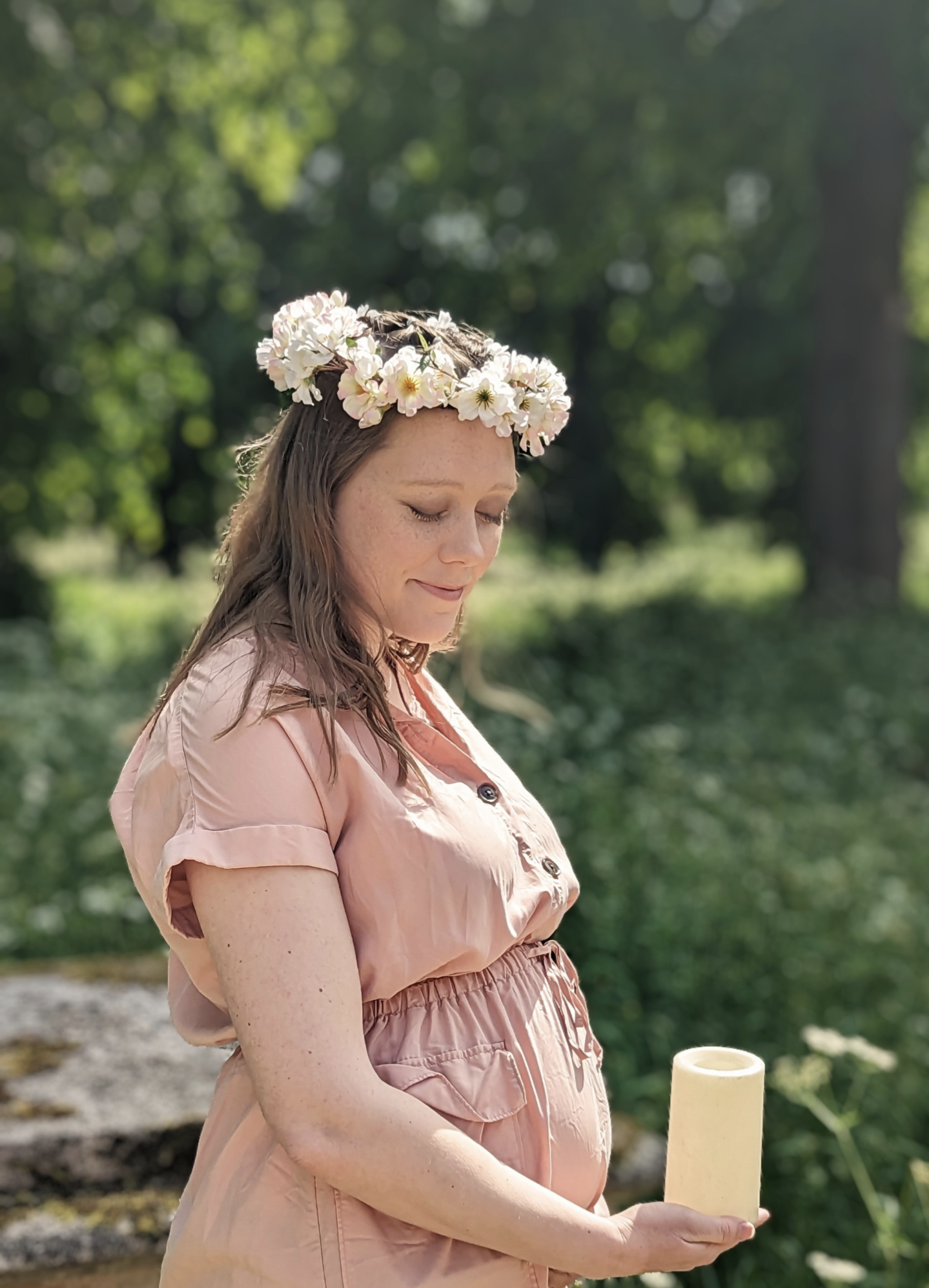 Cherry Blossom Flower Crown