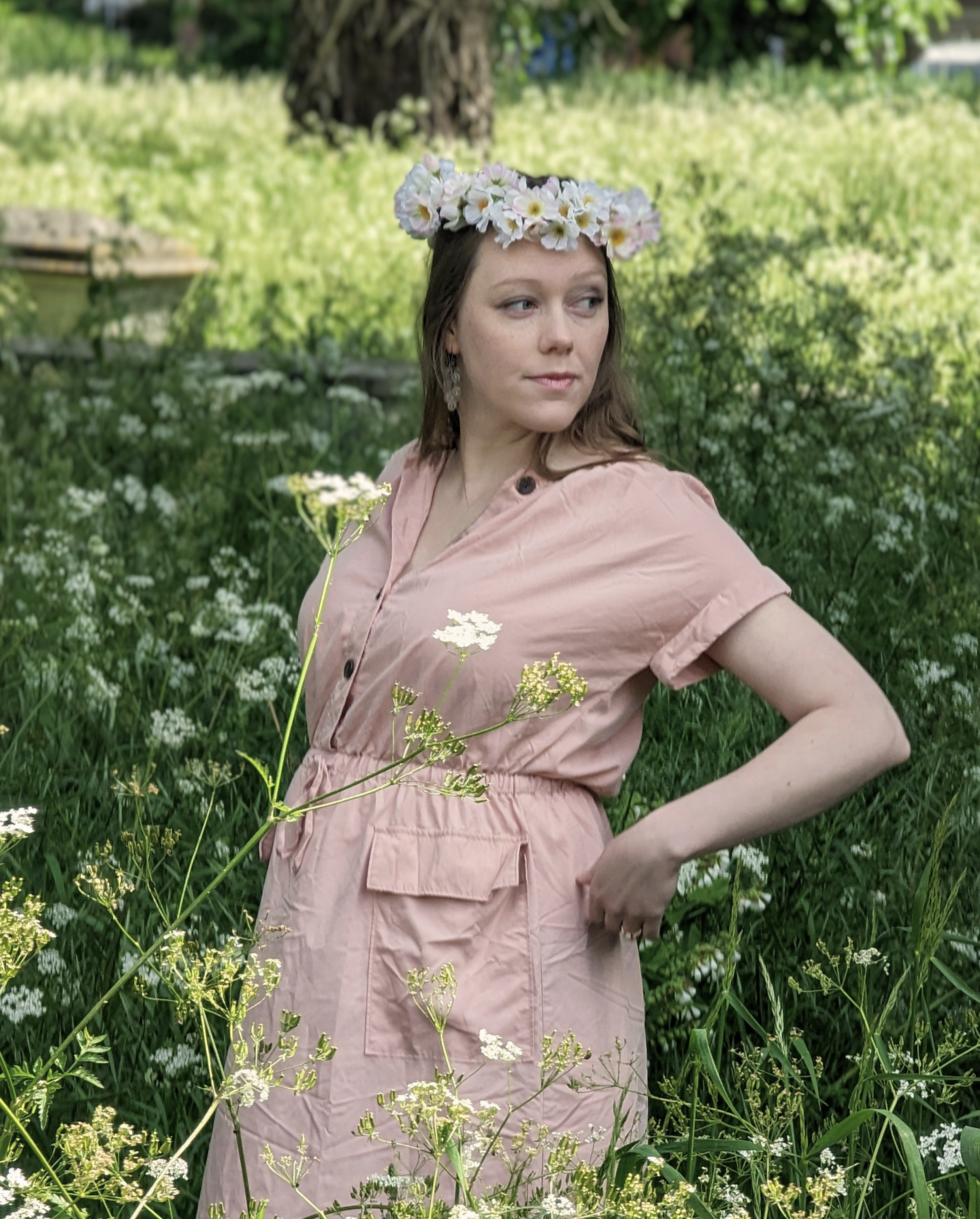 Cherry Blossom Flower Crown