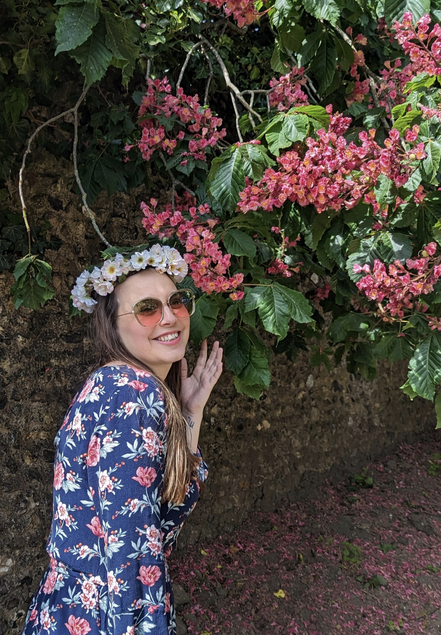 Cherry Blossom Flower Crown